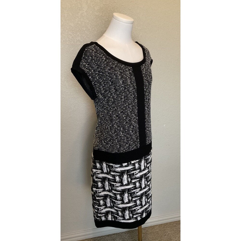 Ann Taylor, Women’s, Sheath Dress, Black/White, Size: M - Picture 2 of 8